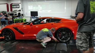 This Is Why You Don't Stick Your Arm Between The Dyno And A Tire